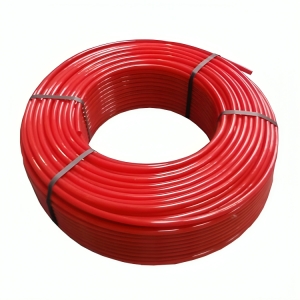 Silto grīdu caurule HERZ-LINE PE-RT 16x2mm, 600m rullī, sarkana