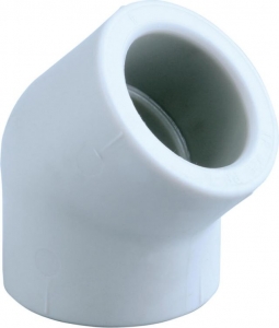 Уголок PP-R Ø20 i-i 45° Pipelife