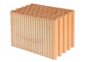 Lode Keraterm 25 celtniecības bloki 15Mpa, 375x250x238mm, 1.61m3