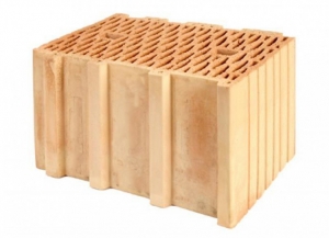 Lode Keraterm 38 celtniecības bloki 12.5Mpa, 380x250x238mm, 1.63m3