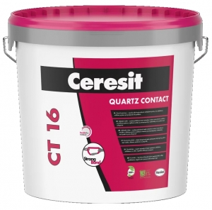 Ceresit CT 16 Gruntskrāsa Sintētisko sveķu dispersija pamatņu gruntēšanai zem plānkārtas apmetumiem 10L