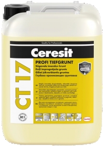 Ceresit CT 17 Profi Tiefgrunt Dziļi iesūcoša grunts 10L, caurspīdīga