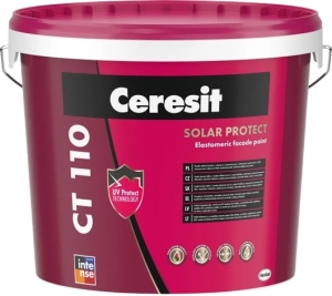 Ceresit CT 110 Solar Protect эластомерная фасадная краска 14л