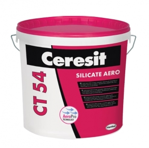 Ceresit CT 54 силикатная краска 15л