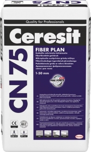 Ceresit CN 75 самовыравнивающийся раствор 1-50 мм, 25 кг