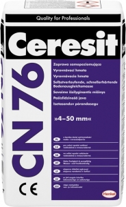 Ceresit CN 76 самовыравнивающийся раствор 4-50 мм, 25 кг