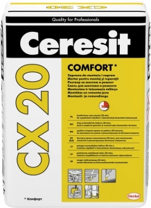 Ceresit CX 20 montāžas/remonta java ar pagarinātu izstrādes laiku, 25kg