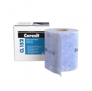 Ceresit CL 152 blīvējošā lente ar elastīgu starpslāni deformācijas šuvēm,120mm, 10m