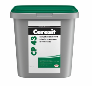 Ceresit CP 43 elastīgā bituma masa hidroizolēšana, 28kg