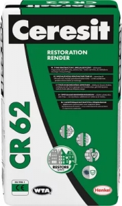 Ceresit CR 62 реставрационная штукатурка для исторических зданий, 20 кг