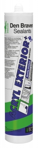 Akrils DB Ackryl-Exterior+, balts , 300ml