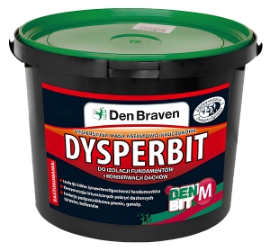 Den Braven bituma mastika uz ūdens bāzes, melna 20kg