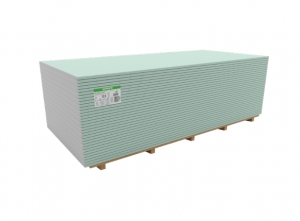 NORGIPS LIGHT GKBI 3.0m/12.5*1200mm Impregnētā ģipškartona plāksne