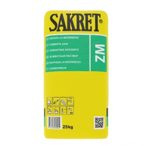 SAKRET PM Super, Mūrēšanas-apmešanas java M-5, 40kg (36)