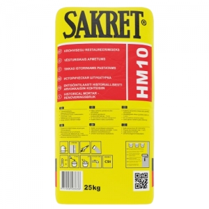 SAKRET HM 10, Историческая штукатурка, 25кг (48)