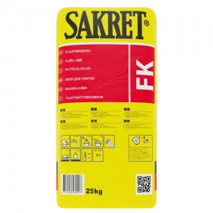 SAKRET FK, Flīžu līme, 25kg (48)