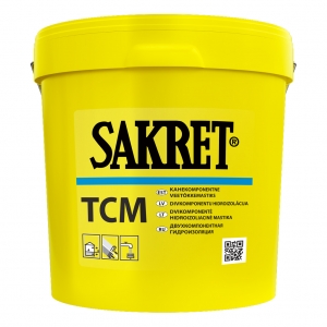 SAKRET TCM Divkomponentu hidroizolācija 5L+12,5kg (16)