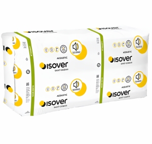 Isover Acoustic minerālvate plāksnēs 100x610x1310mm, 7.99m2
