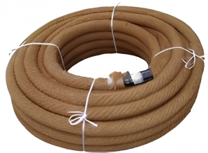 PVC dren.caur. 58/50 ar kokosa filtru (50m) Pipelife