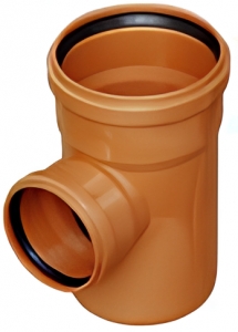 PVC trejgabals Dn 200/110 45° Wavin