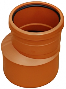 ПВХ переход Dn250x200 Wavin